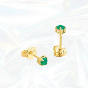 Miuly | Aretes con Circon Verde