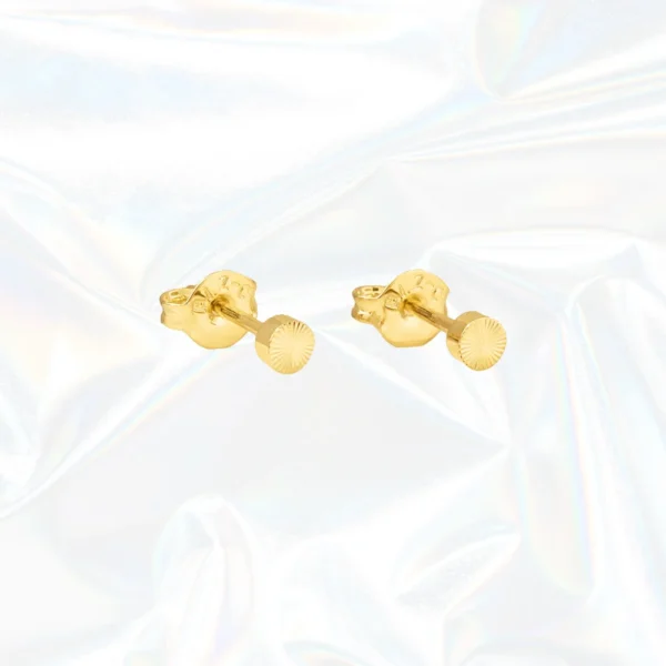 Miuly | Aretes Sol Redondo 3mm